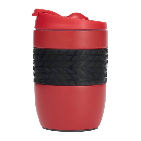 Obrázky: Červený termohrnek 200 ml, černý úchop a přísavka, Obrázek 5