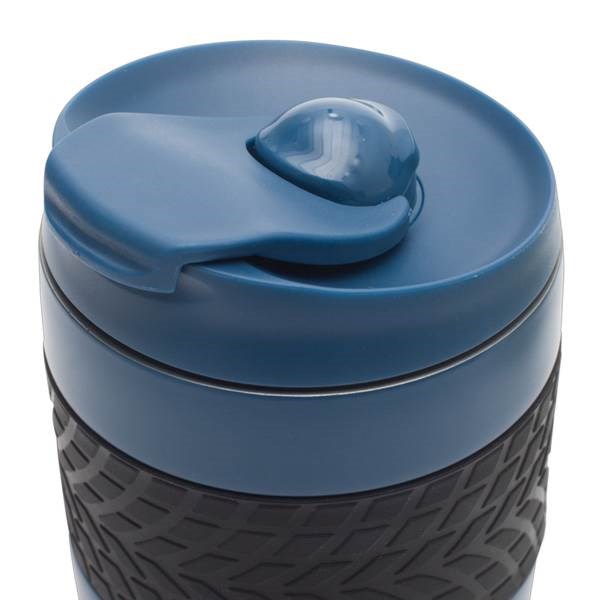 Obrázky: Modrý termohrnek 200 ml, černý úchop a přísavka, Obrázek 2