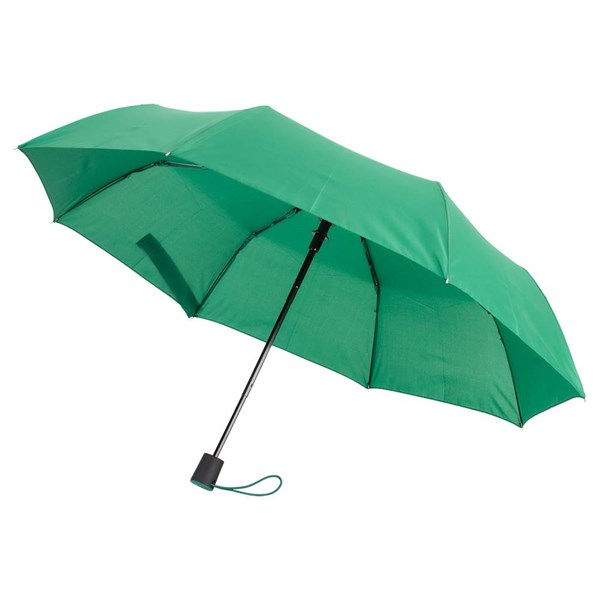 Obrázky: Zelený skládací deštník odolný bouřce i větru