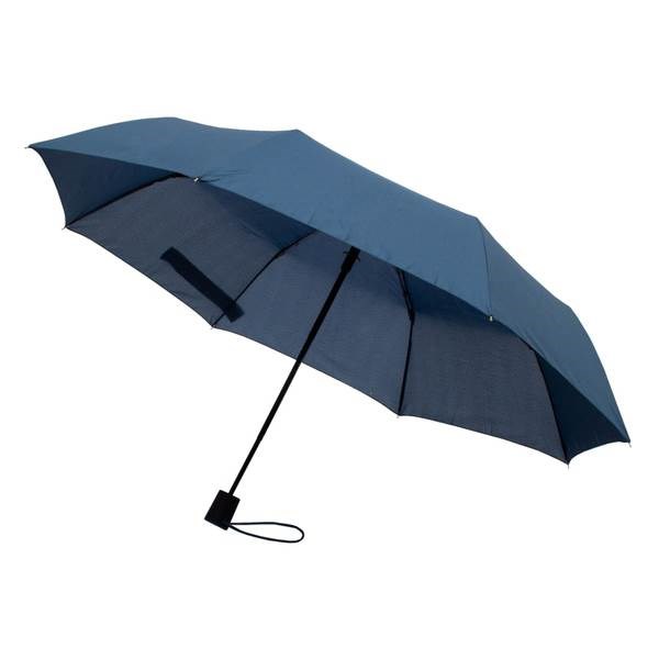 Obrázky: Modrý skládací deštník odolný bouřce i větru