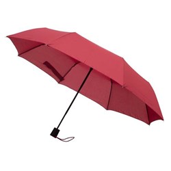 Obrázky: Vínový skládací deštník odolný bouřce i větru