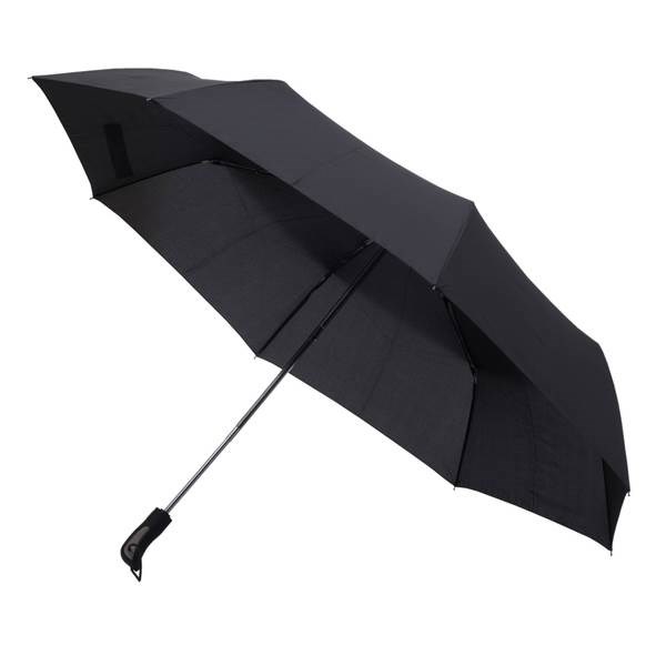 Obrázky: Černý skládací deštník odolný proti větru