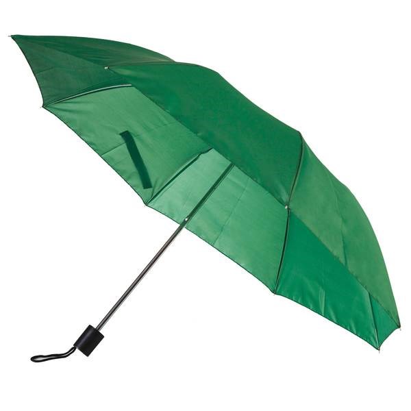 Obrázky: Zelený skládací deštník s manuálním otevíráním