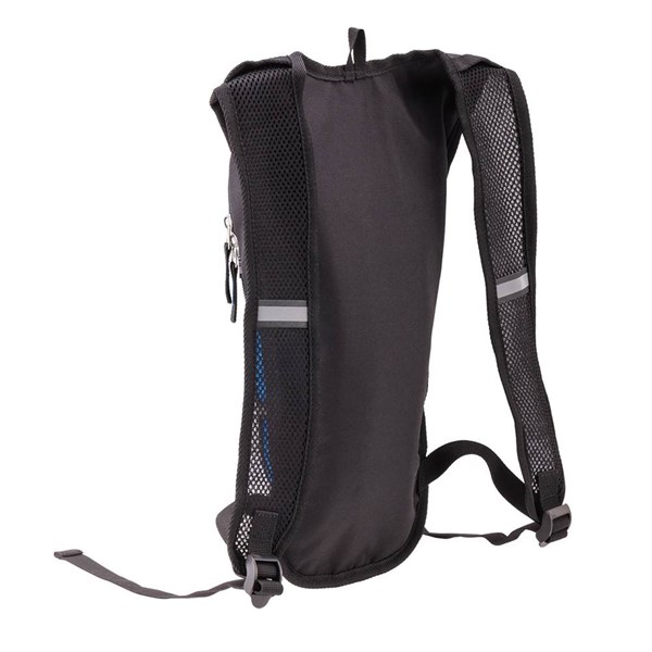 Obrázky: Modrý sportovní batoh s reflex.prvky na kolo či běh, Obrázek 2