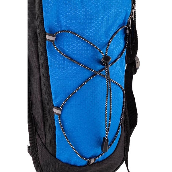 Obrázky: Modrý sportovní batoh s reflex.prvky na kolo či běh, Obrázek 4