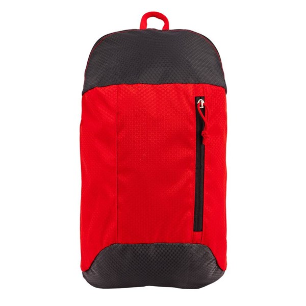 Obrázky: Jednoduchý červeno černý batoh 10 L, Obrázek 2
