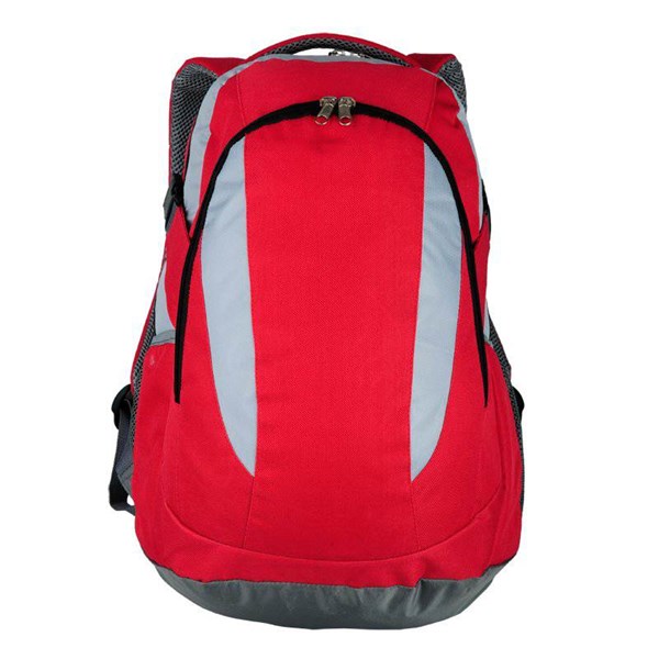 Obrázky: Sportovní batoh z 600D polyesteru 25 L, červený, Obrázek 2