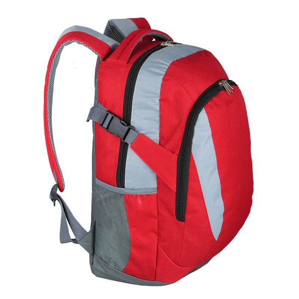 Obrázky: Sportovní batoh z 600D polyesteru 25 L, červený, Obrázek 3