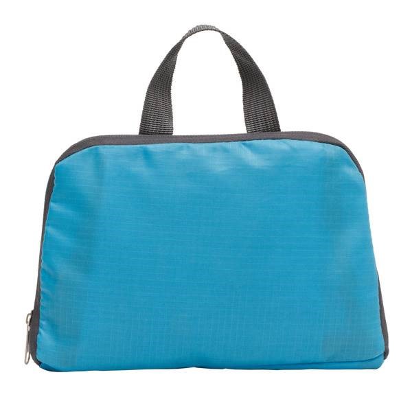 Obrázky: Modrý skládací batoh z 210D polyesteru, Obrázek 4