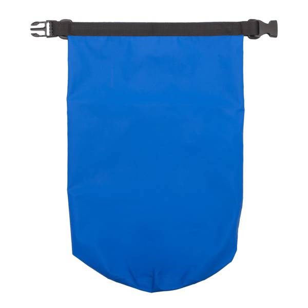 Obrázky: Voděodolný vak z polyesteru 10 L, modrý, Obrázek 3