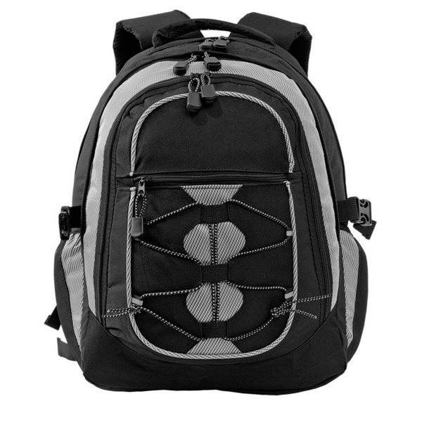 Obrázky: Černo šedý batoh s velkým množstvím kapes 30 L, Obrázek 4