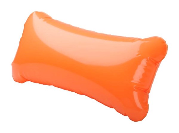Obrázky: Oranžový nafukovací plážový polštářek