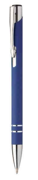 Obrázky: Hliníkové pogumované pero modré - vhodné pro laser, Obrázek 2