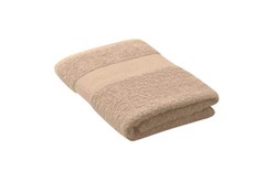 Obrázky: Béžový bavlněný ručník 50x100cm