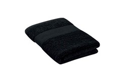 Obrázky: Černý bavlněný ručník 50x100cm