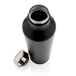 Zobrazit detaily pro Moderní nerezová termoláhev 500 ml, černá Obrázky: Moderní nerezová termoláhev 500 ml, černá
