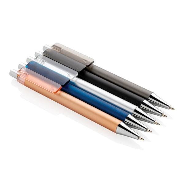 Obrázky: Měděné plastové metalické pero X8