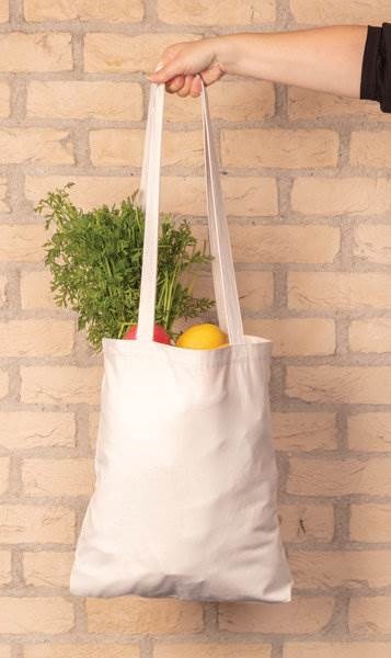 Obrázky: Nákupní bílá taška z recyklované bavlny AWARE, Obrázek 2