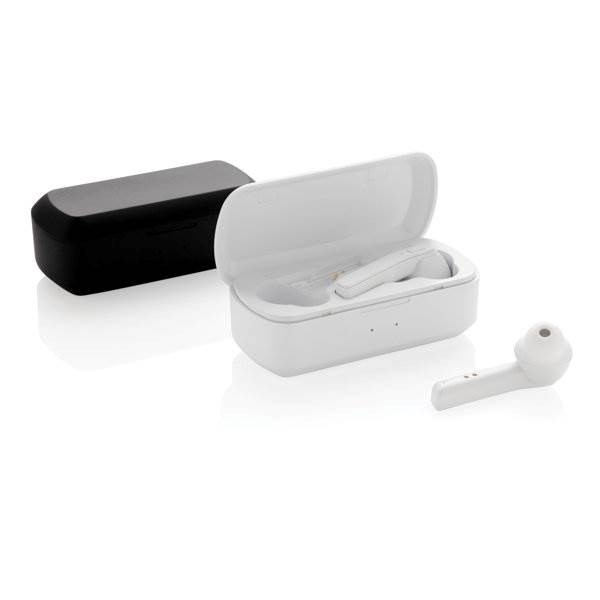 Obrázky: TWS bílá bezdrátová sluchátka v nabíjecí krabičce, Obrázek 11