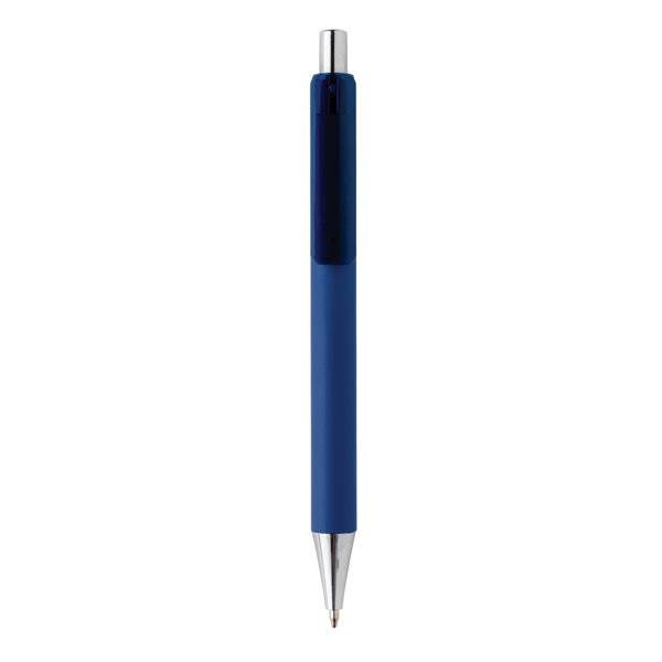 Obrázky: Tmavě modré pero X8 s pogumovaným povrchem, Obrázek 5