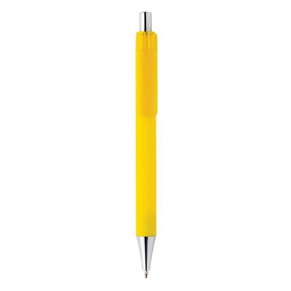 Obrázky: Žluté pero X8 s pogumovaným povrchem, Obrázek 4