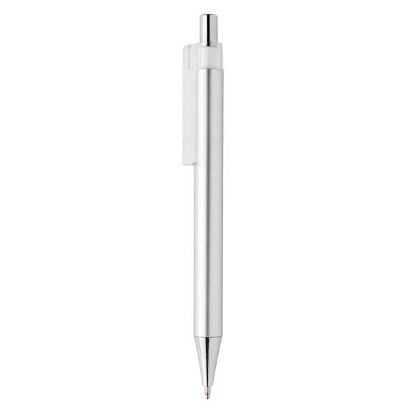 Obrázky: Stříbrné plastové metalické pero X8, Obrázek 5