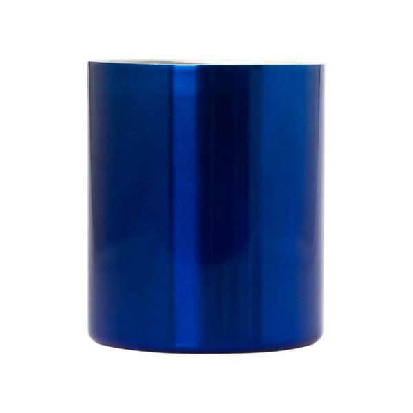 Obrázky: Hrnek z nerez oceli 240 ml, modrý, Obrázek 4