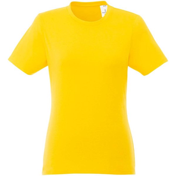 Obrázky: Dámské triko Heros s krátkým rukávem, žluté/XXL, Obrázek 5