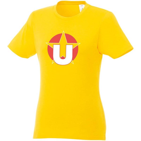 Obrázky: Dámské triko Heros s krátkým rukávem, žluté/S, Obrázek 6