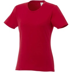 Obrázky: Dámské triko Heros s krátkým rukávem, červené/XL