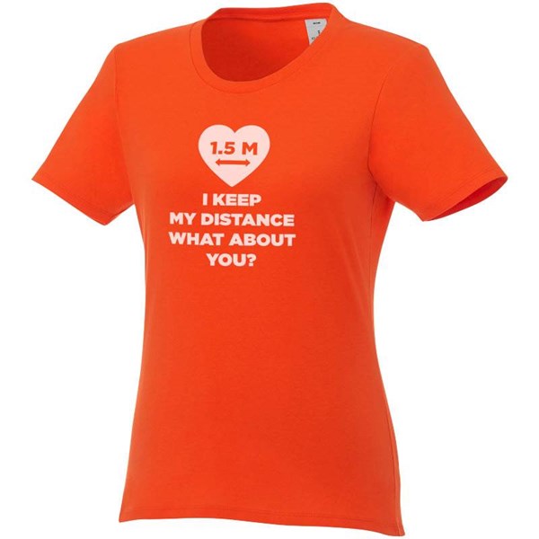 Obrázky: Dámské triko Heros s krátkým rukávem, oranžové/XS, Obrázek 7