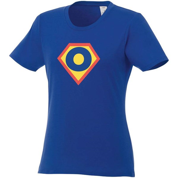 Obrázky: Dámské triko Heros s krátkým rukávem, modré/M, Obrázek 6