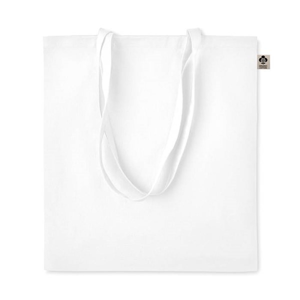 Obrázky: Nákupní taška z bio bavlny 140g, bílá