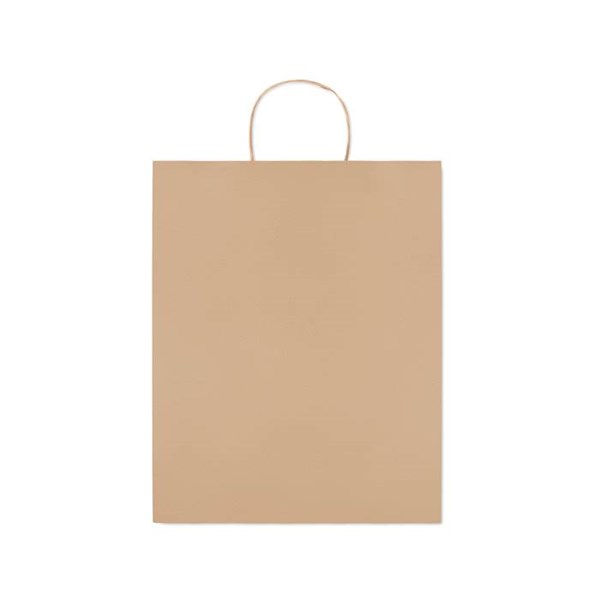 Obrázky: Papírová taška přírodní 32x12x40cm,kroucená držadla, Obrázek 2