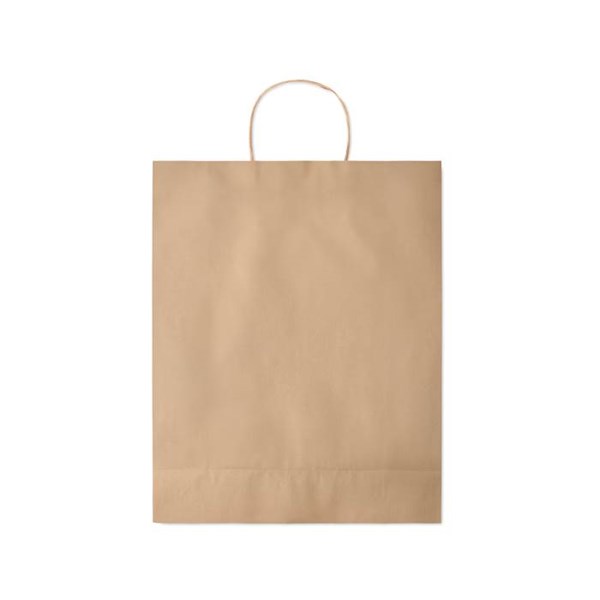 Obrázky: Papírová taška přírodní 32x12x40cm,kroucená držadla, Obrázek 4