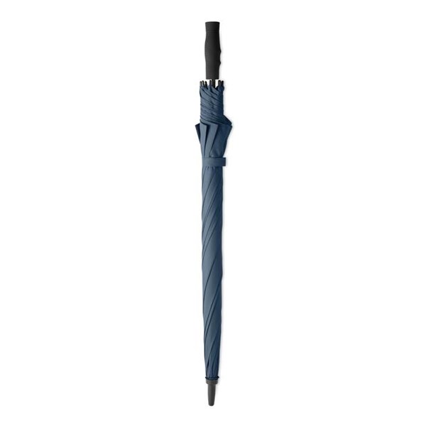 Obrázky: Manuální větruvzdorný tmavě modrý deštník, Obrázek 2