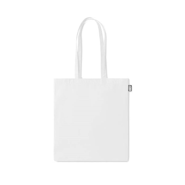 Obrázky: Bílá laminovaná nákupní taška z netkaného RPET, Obrázek 2