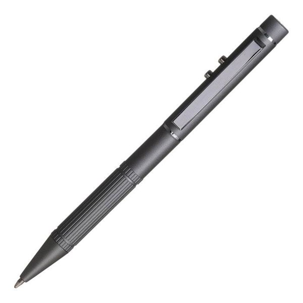 Obrázky: Šedé kuličkové pero s laserovým ukazovátkem a LED, Obrázek 2