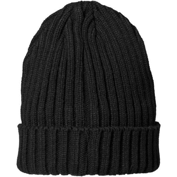 Obrázky: Černá zimní pletená čepice ELEVATE, Obrázek 3