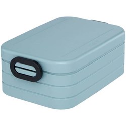 Obrázky: Střední plastový obědový box mátově zelený