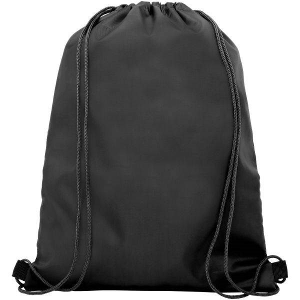 Obrázky: Černý batoh, 1 kapsa na zip, průvlek sluchátka, Obrázek 2