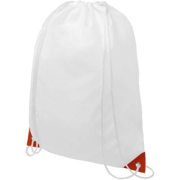 Obrázky: Bílý batoh s oranžovými rohy, Obrázek 1