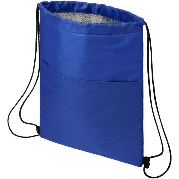 Obrázky: Středně modrá chladicí taška/batoh na 12 plechovek, Obrázek 4
