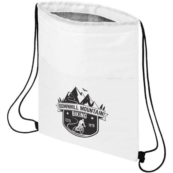 Obrázky: Bílá chladicí taška/batoh na 12 plechovek, Obrázek 5