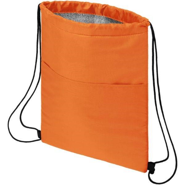 Obrázky: Oranžová chladicí taška/batoh na 12 plechovek, Obrázek 4