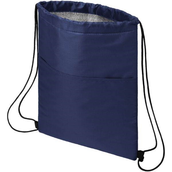 Obrázky: Námořně modrá chladicí taška/batoh na 12 plechovek, Obrázek 4