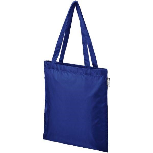 Obrázky: Nákupní taška z RPET, středně modrá, Obrázek 1