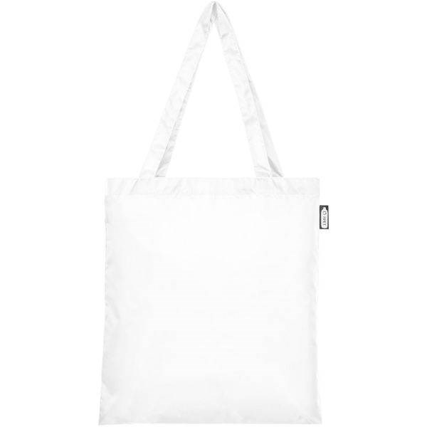 Obrázky: Nákupní taška z RPET, bílá, Obrázek 5