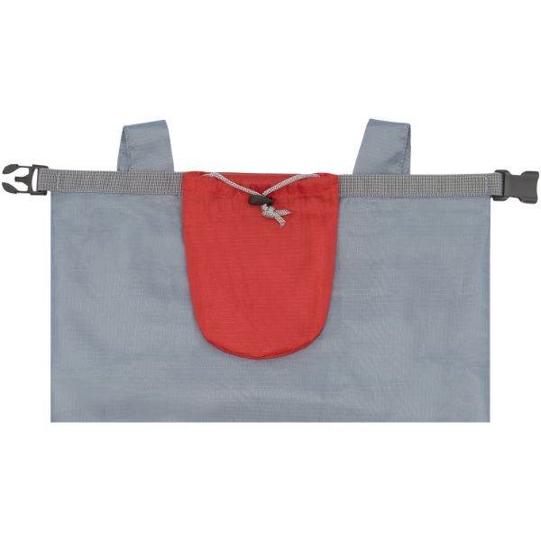 Obrázky: Lehký skládací batoh šedo/červený, Obrázek 3
