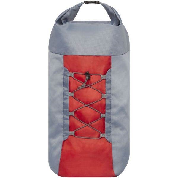 Obrázky: Lehký skládací batoh šedo/červený, Obrázek 6